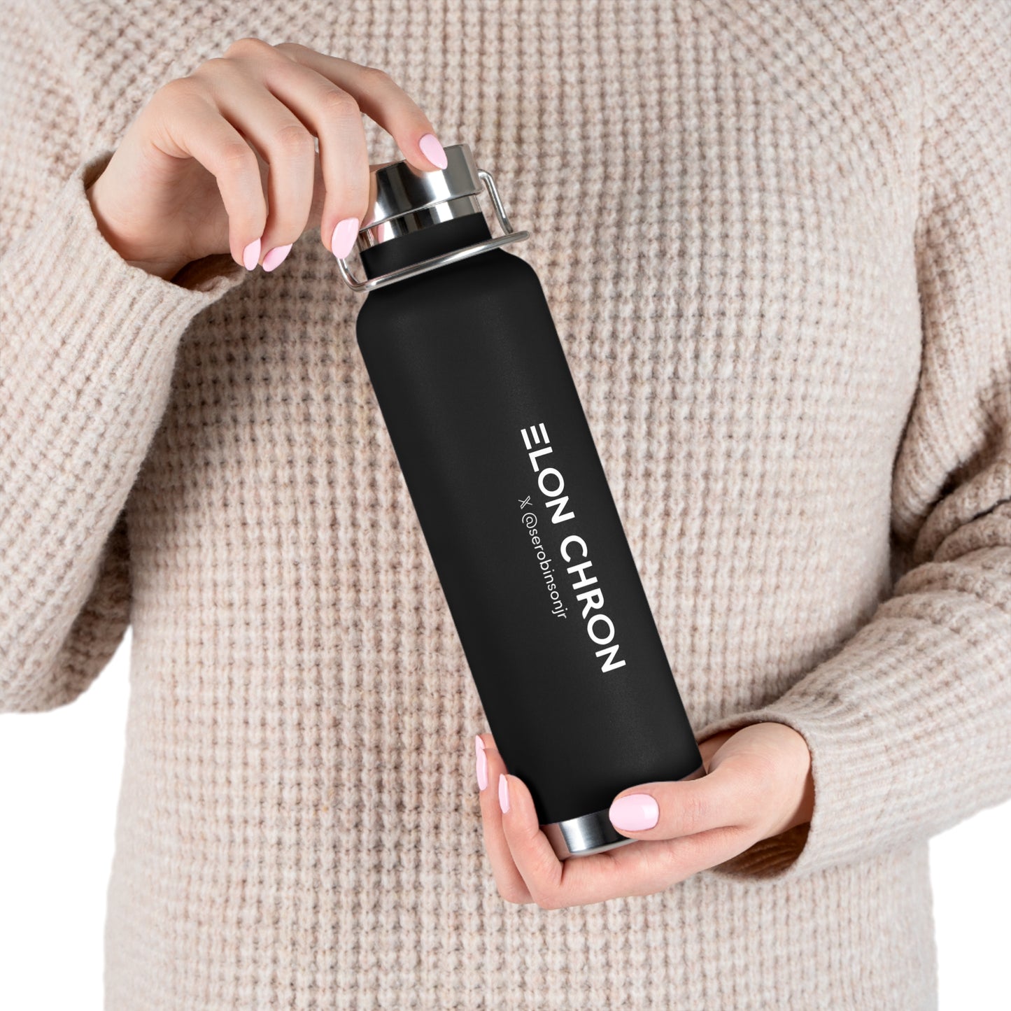 ELON CHRON STAINLESS STEEL WATER BOTTLE