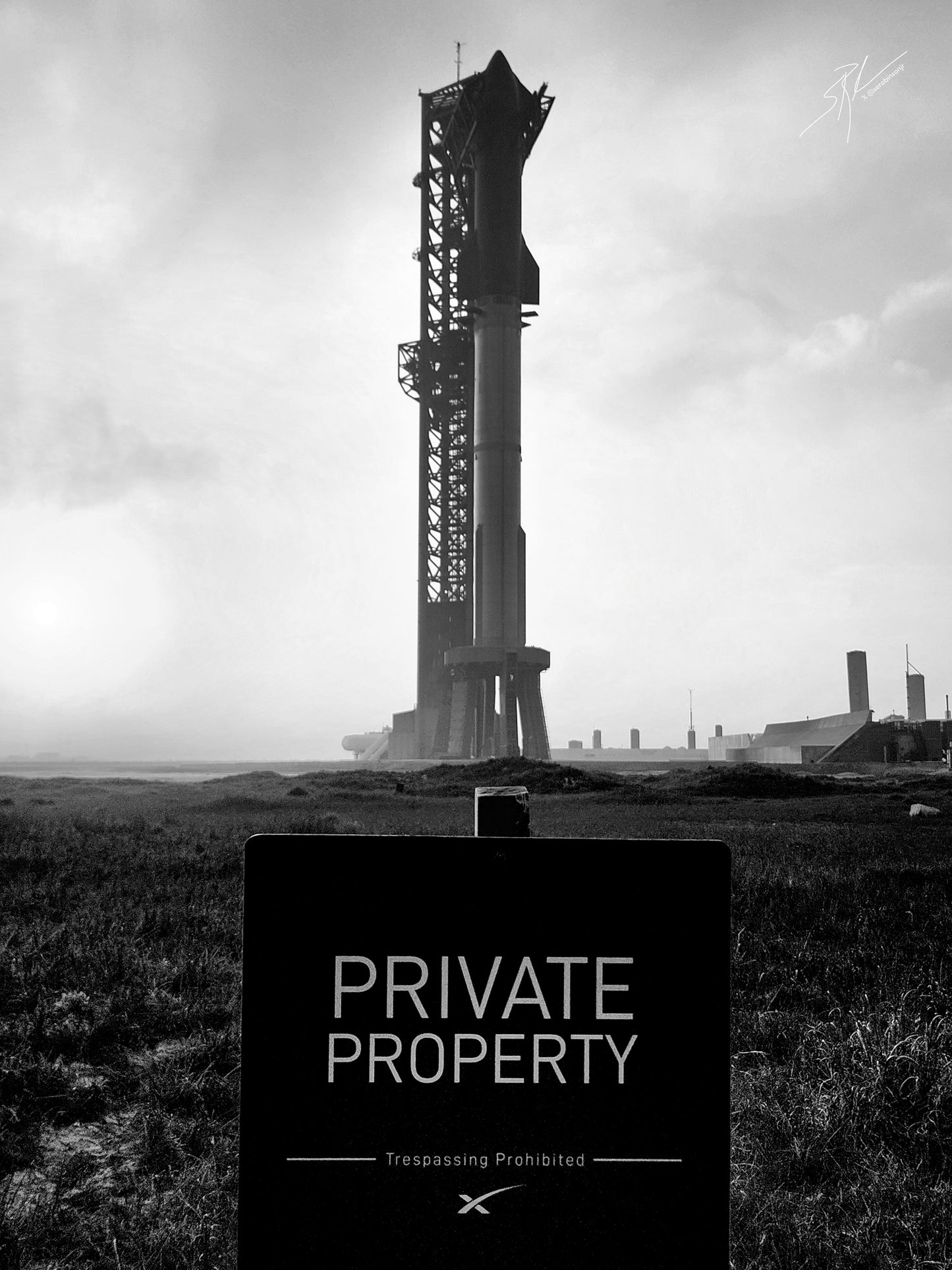 PRIVATE PROPERTY METAL PRINT