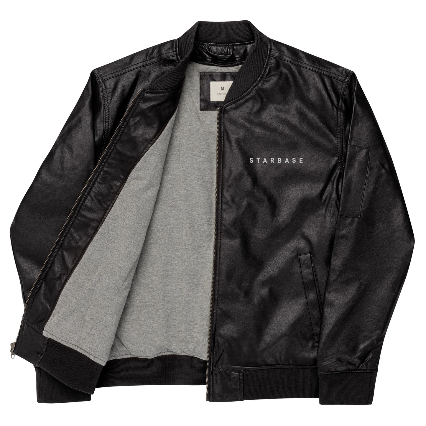 STARBASE LEATHER BOMBER JACKET